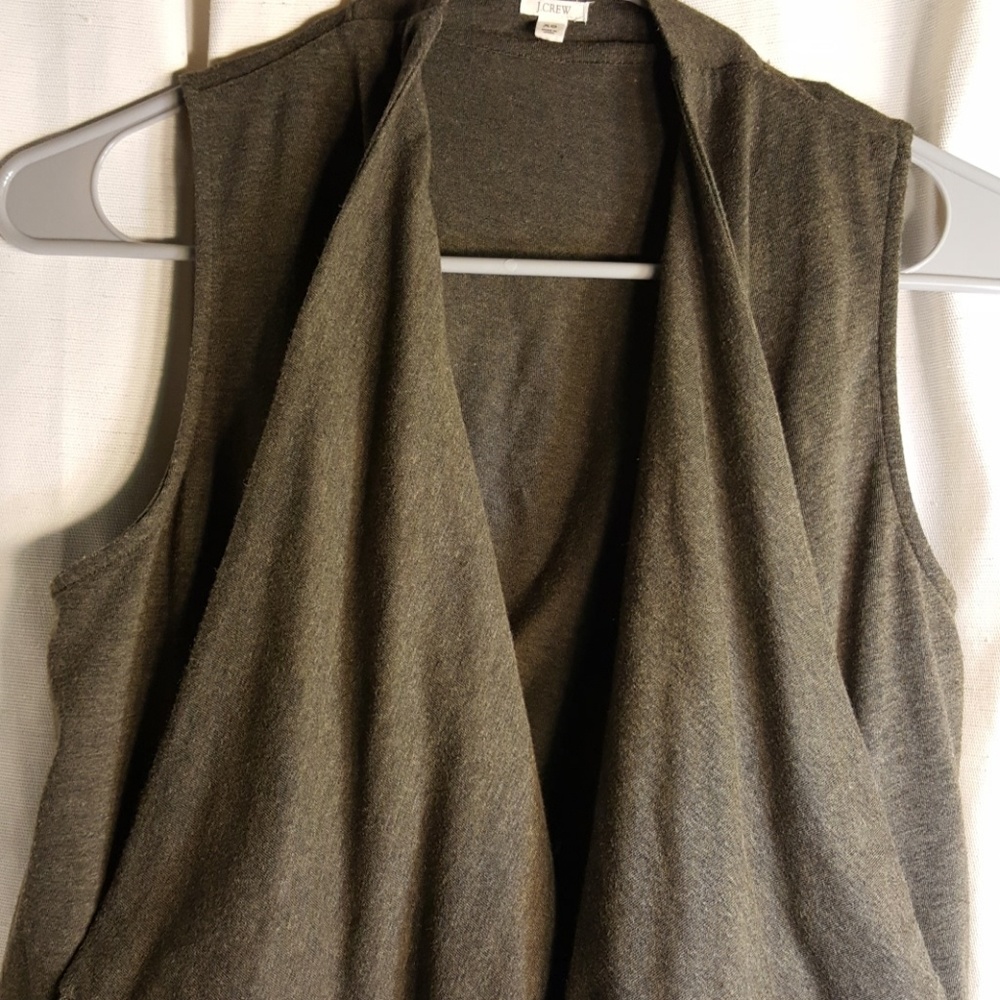 J CREW  oversized sleeveless  top.